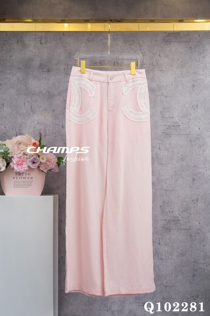 QUẦN LENIN CHANEL HÔNG 102281