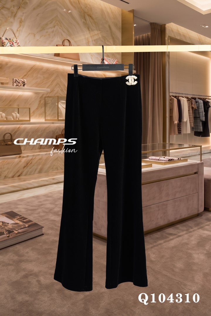 QUẦN NHUNG ĐEN BASS CAHNEL 104310