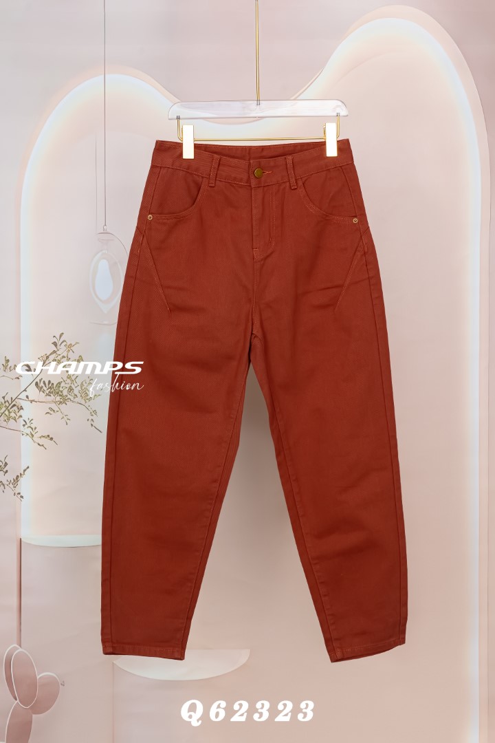 QUẦN KAKI BETGHI CAM ĐẤT DN 62323