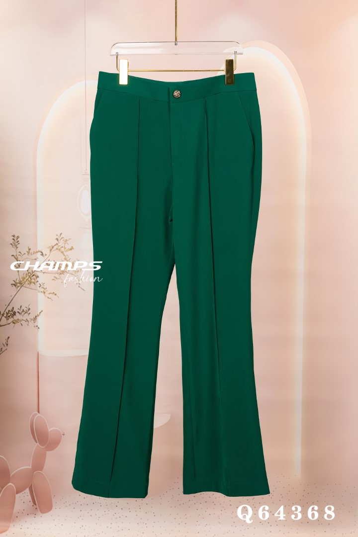 QUẦN TÂY XANH LÁ BASS 64368