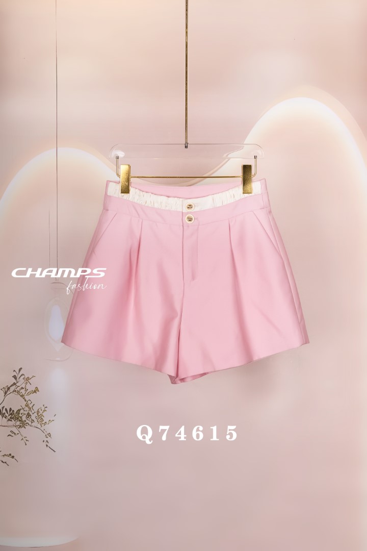 QUẦN SHORT CHANEL HỒNG 74615