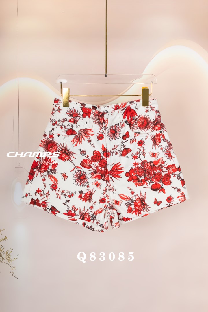 QUẦN SHORT DIOR ĐỎ 83085