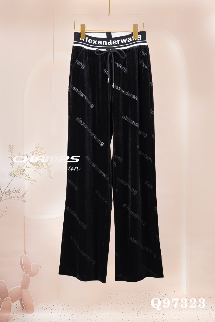QUẦN SUÔN NHUNG ĐEN ALEXANDER 97323