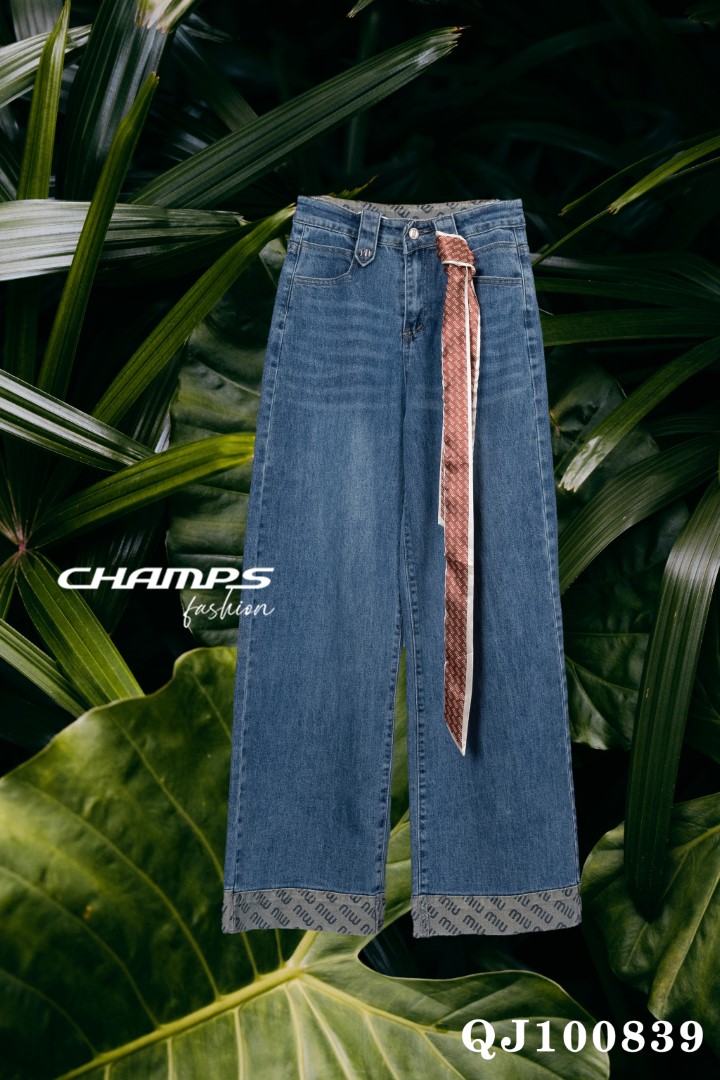 QUẦN JEAN SUÔN LAI MIUMIU 100839