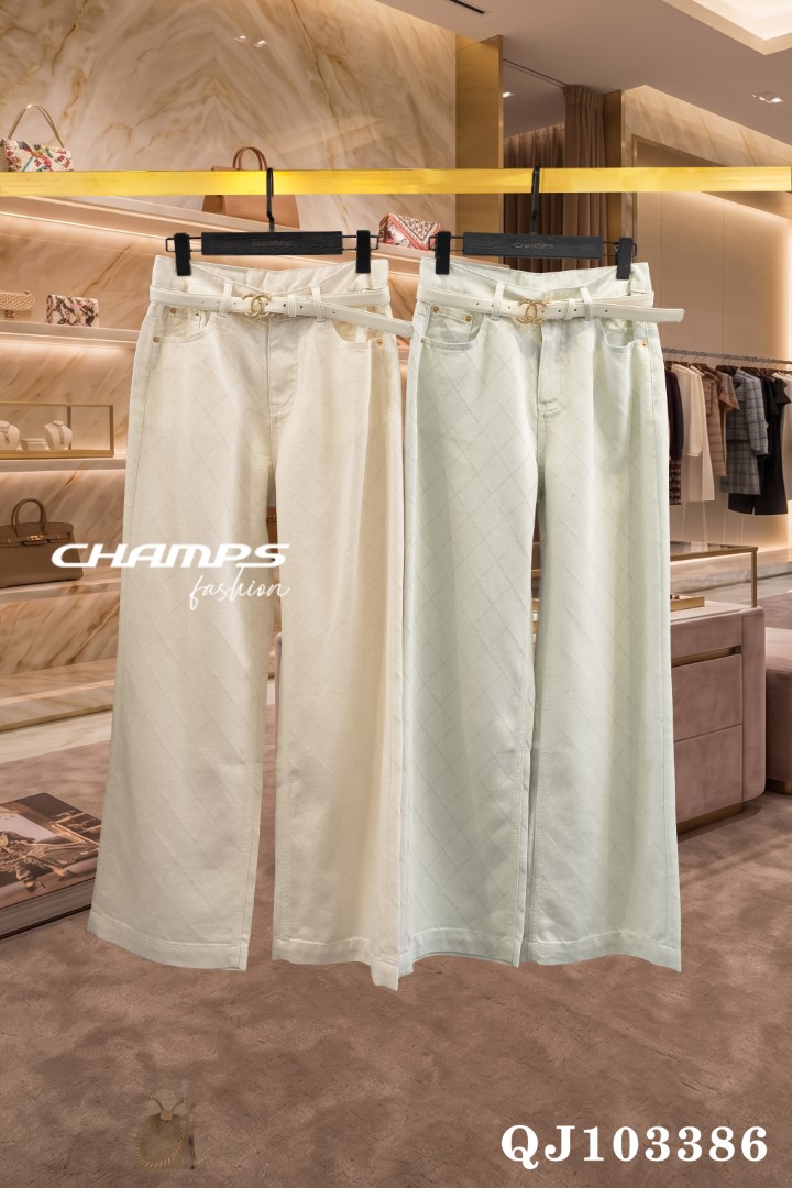 QUẦN JEAN MỀM XANH SUÔN DN 103387
