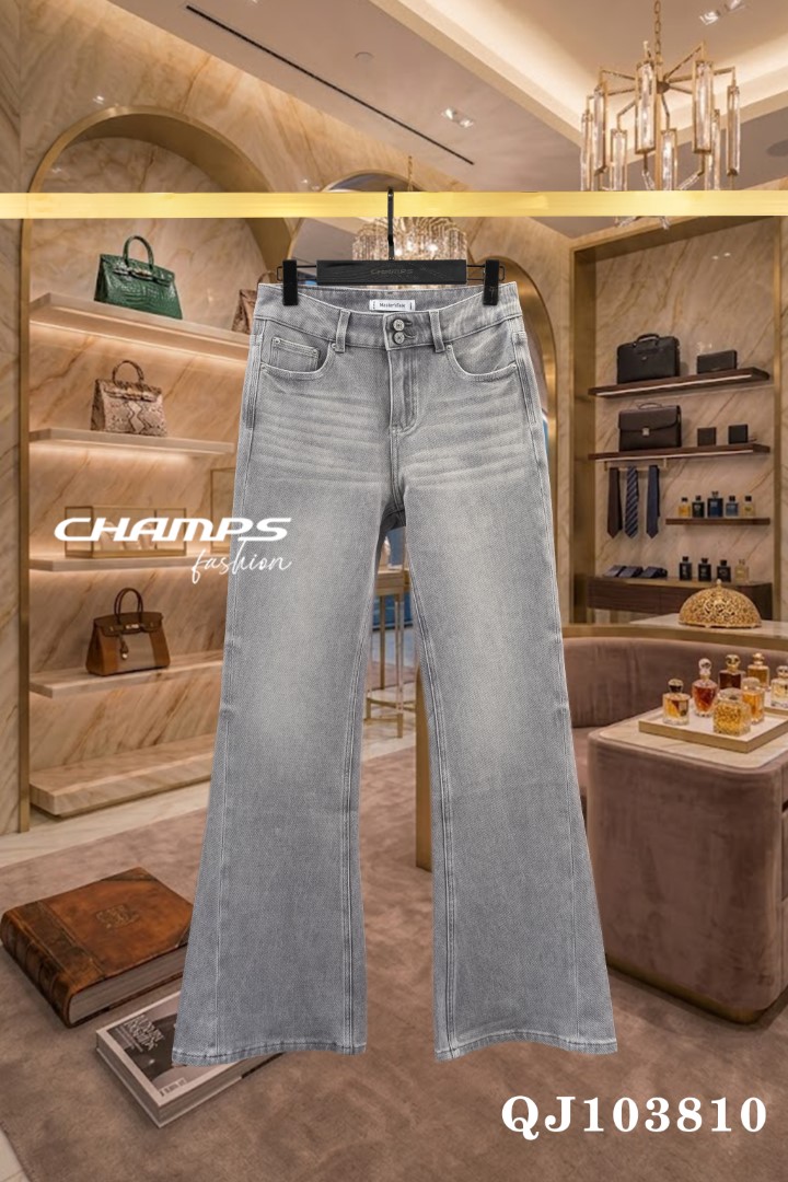 QUẦN JEAN BASS XÁM 103810