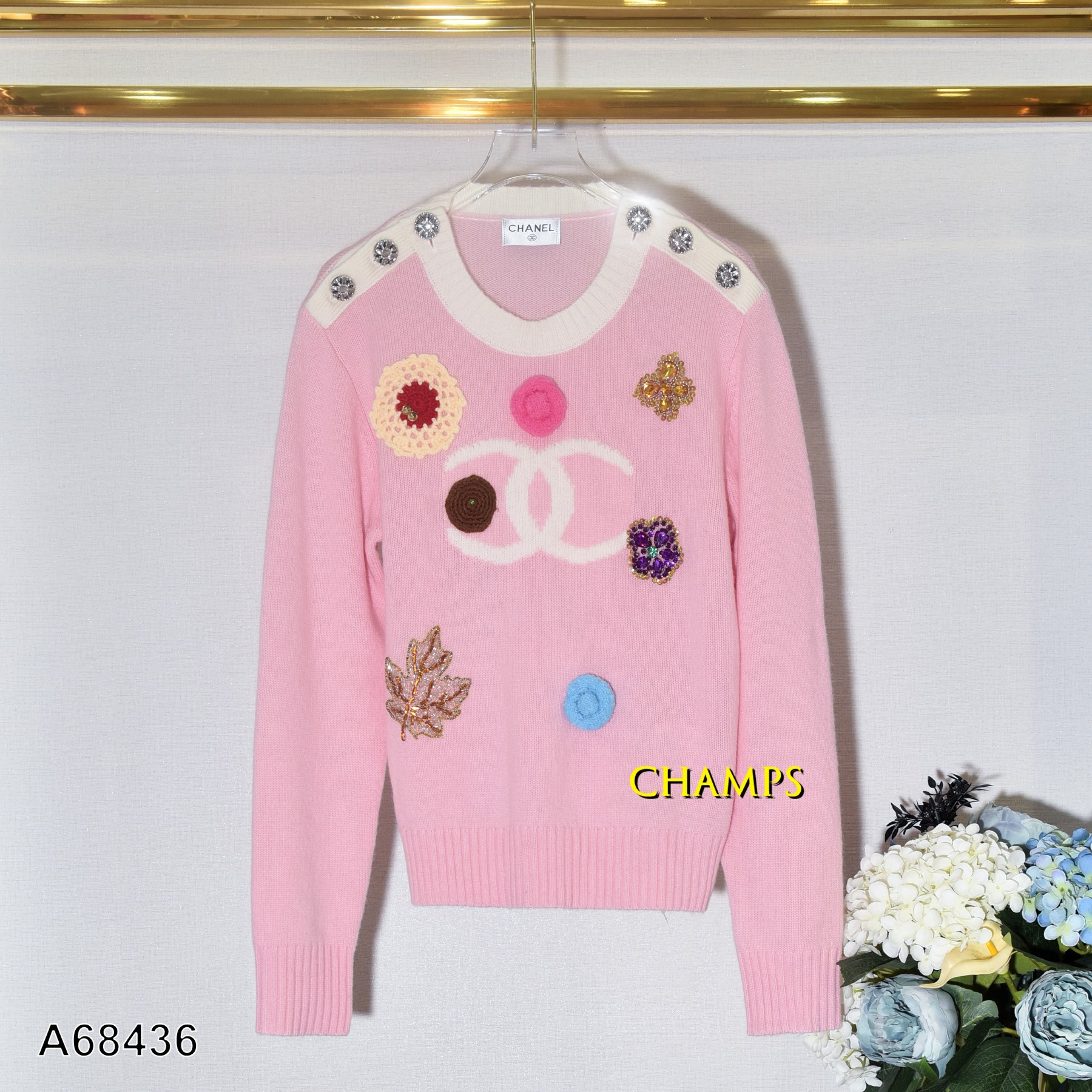 ÁO LEN HỒNG HÀN QUỐC 68436