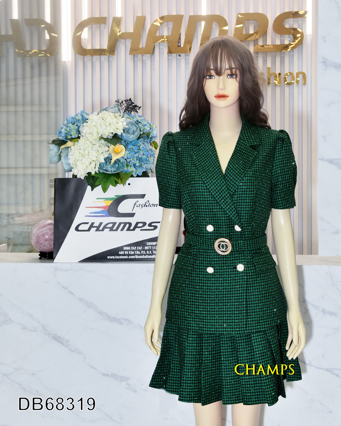 BỘ BỐ XANH DÍCH ZÁCH CV + DN 68319