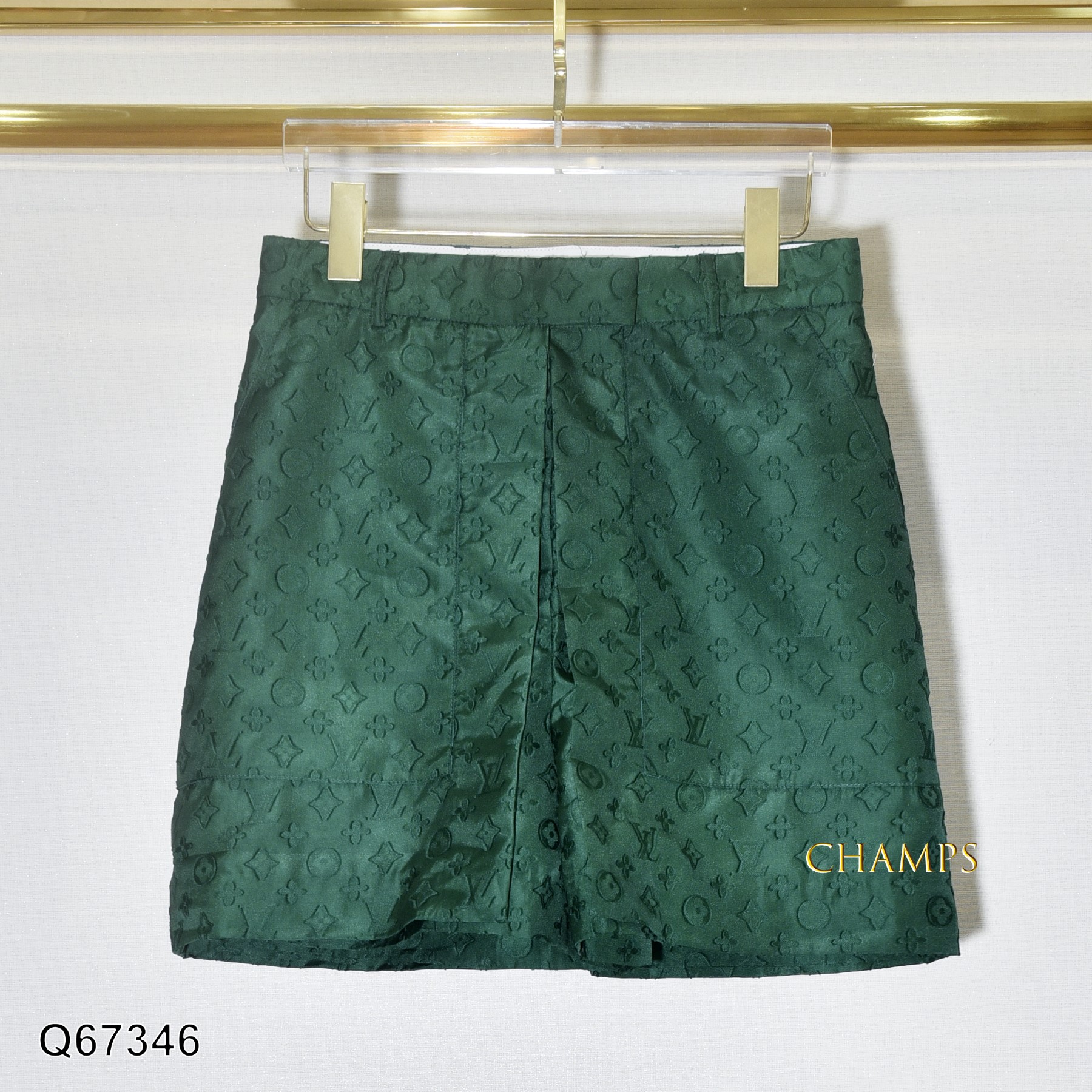 QUẦN GIẢ VÁY LV XANH 67346