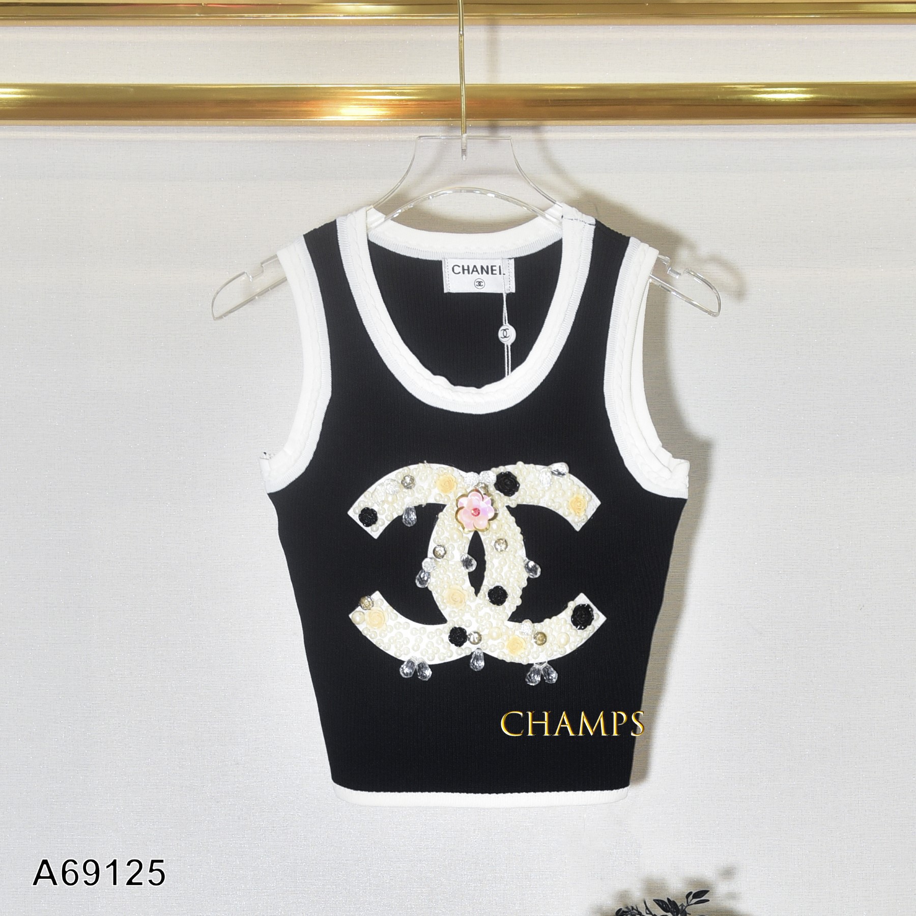 ÁO SÁT NÁCH CƯỜM ĐEN 69125