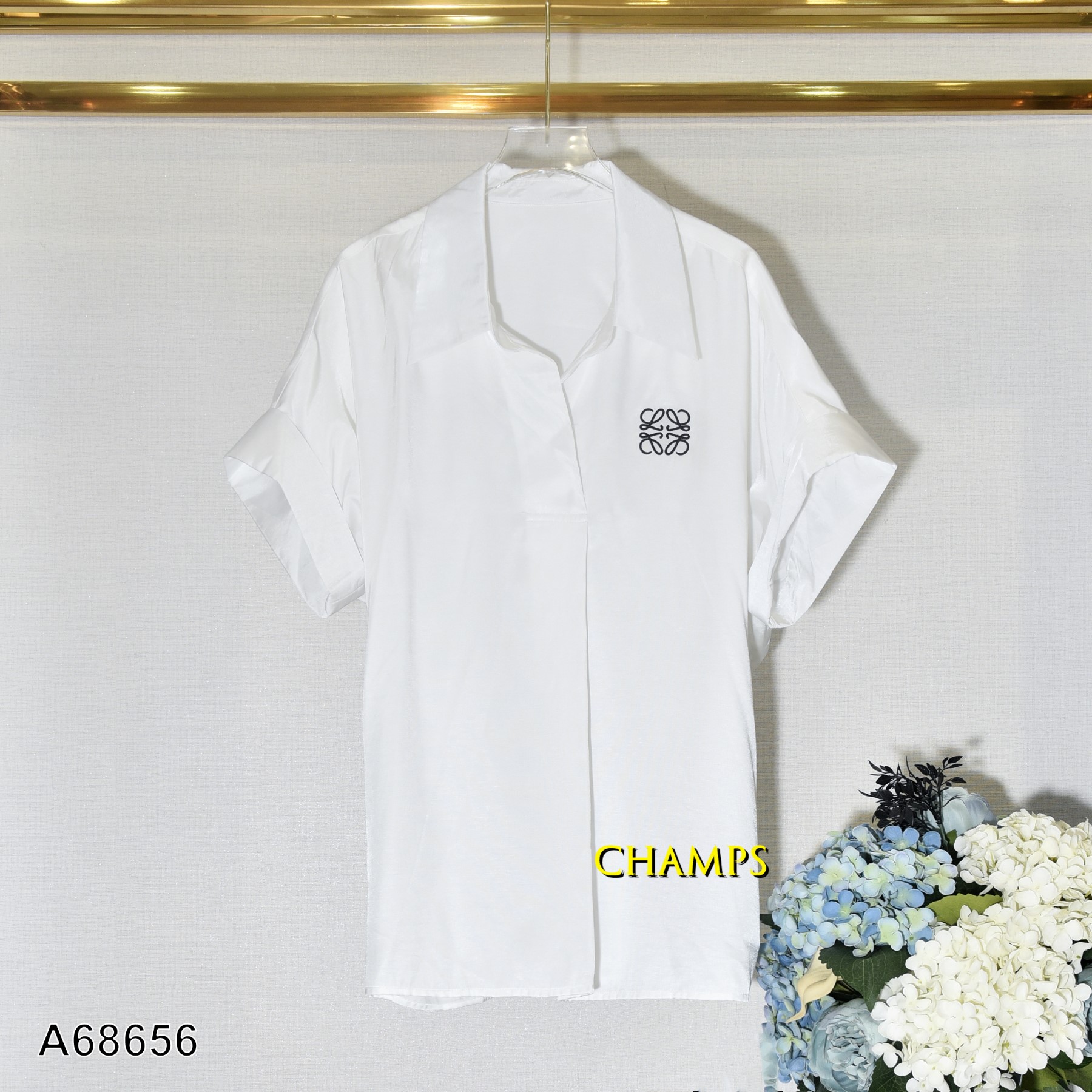 ÁO SƠ MI TRẮNG TAY BẺ 68656