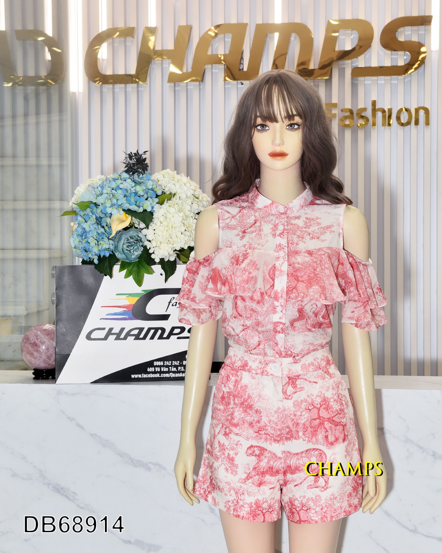 BỘ LỤA DIOR CAM 68914