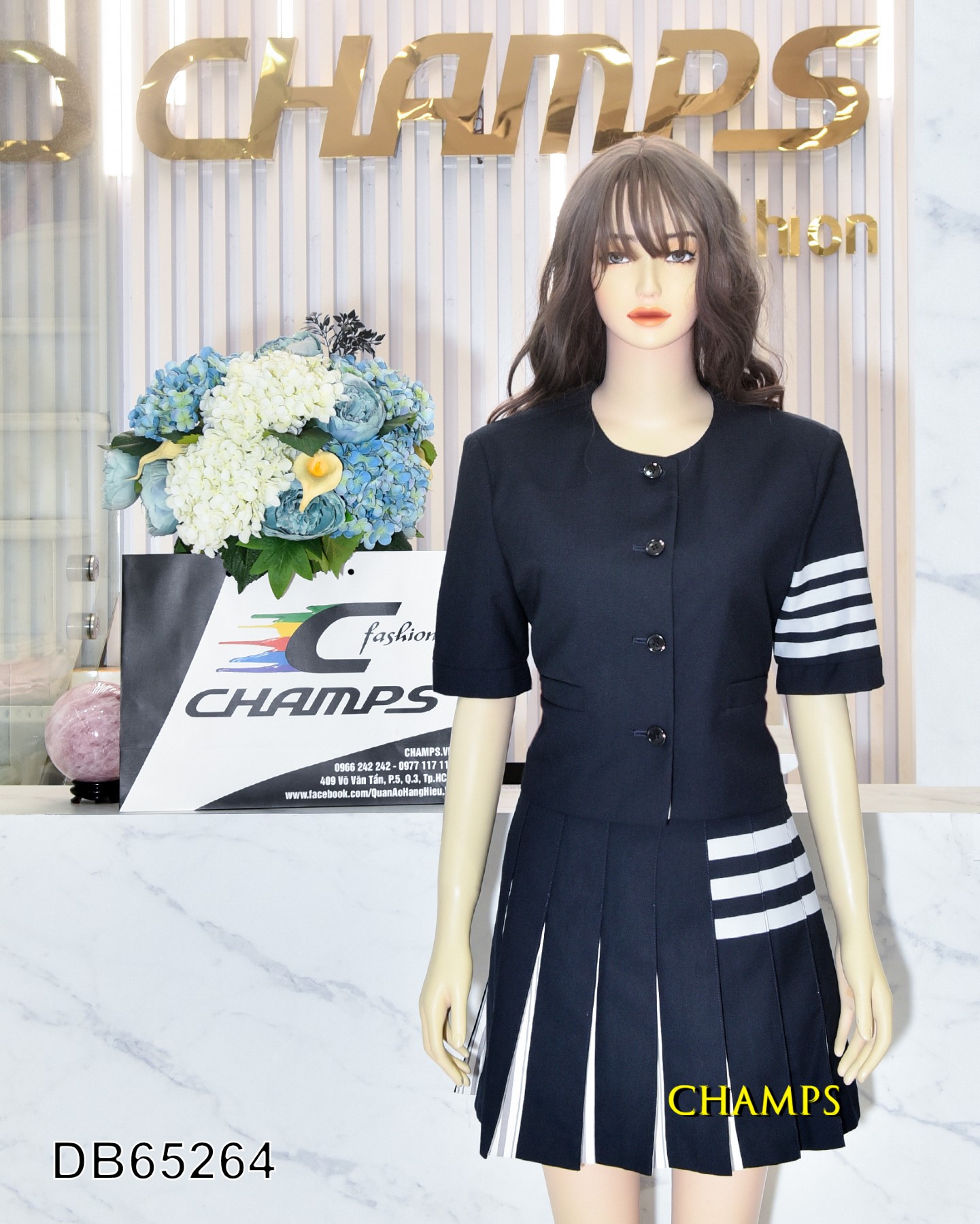 BỘ XANH ĐEN THOMROW 65264