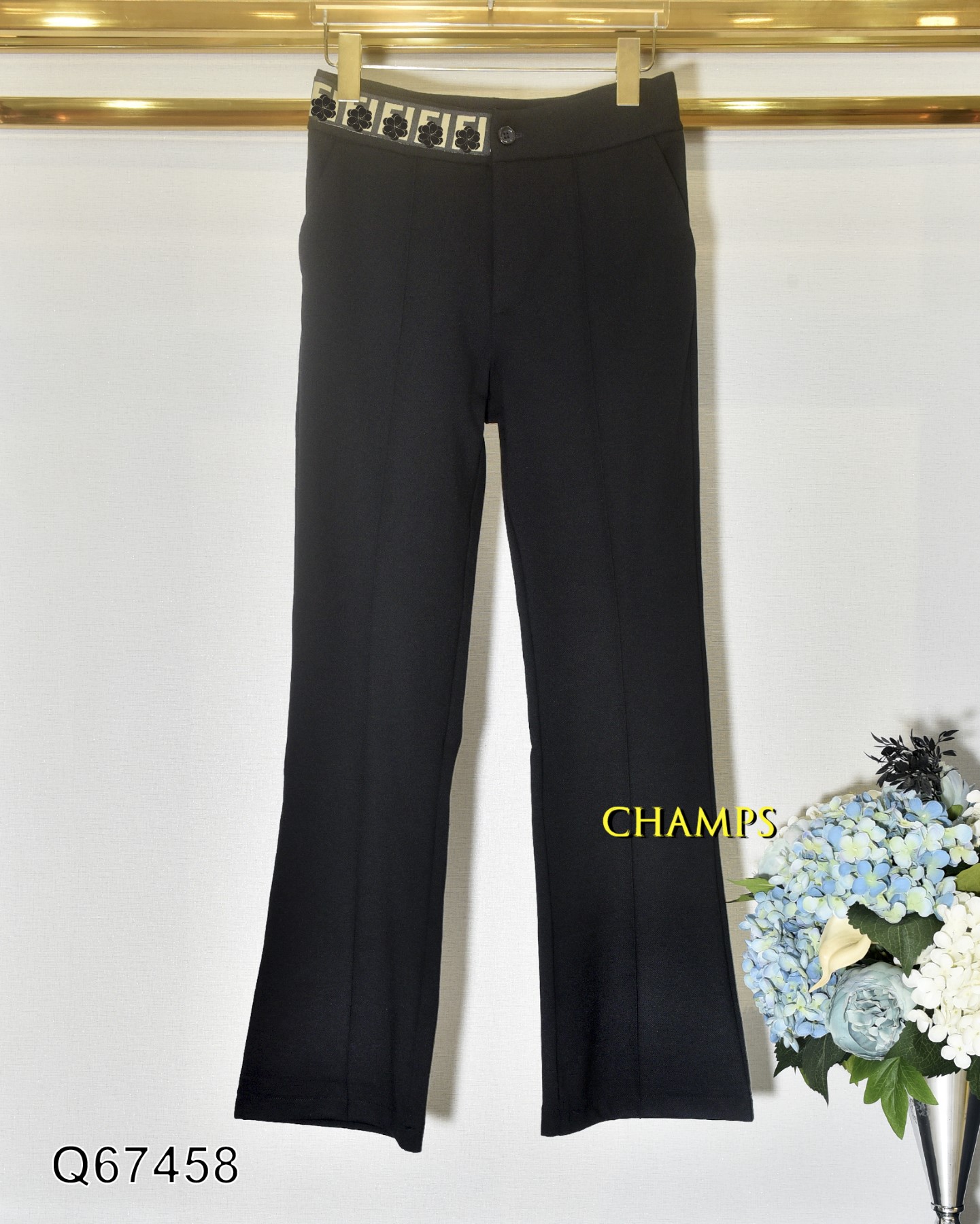 QUẦN TÂY BASS THUN FENDI 67458