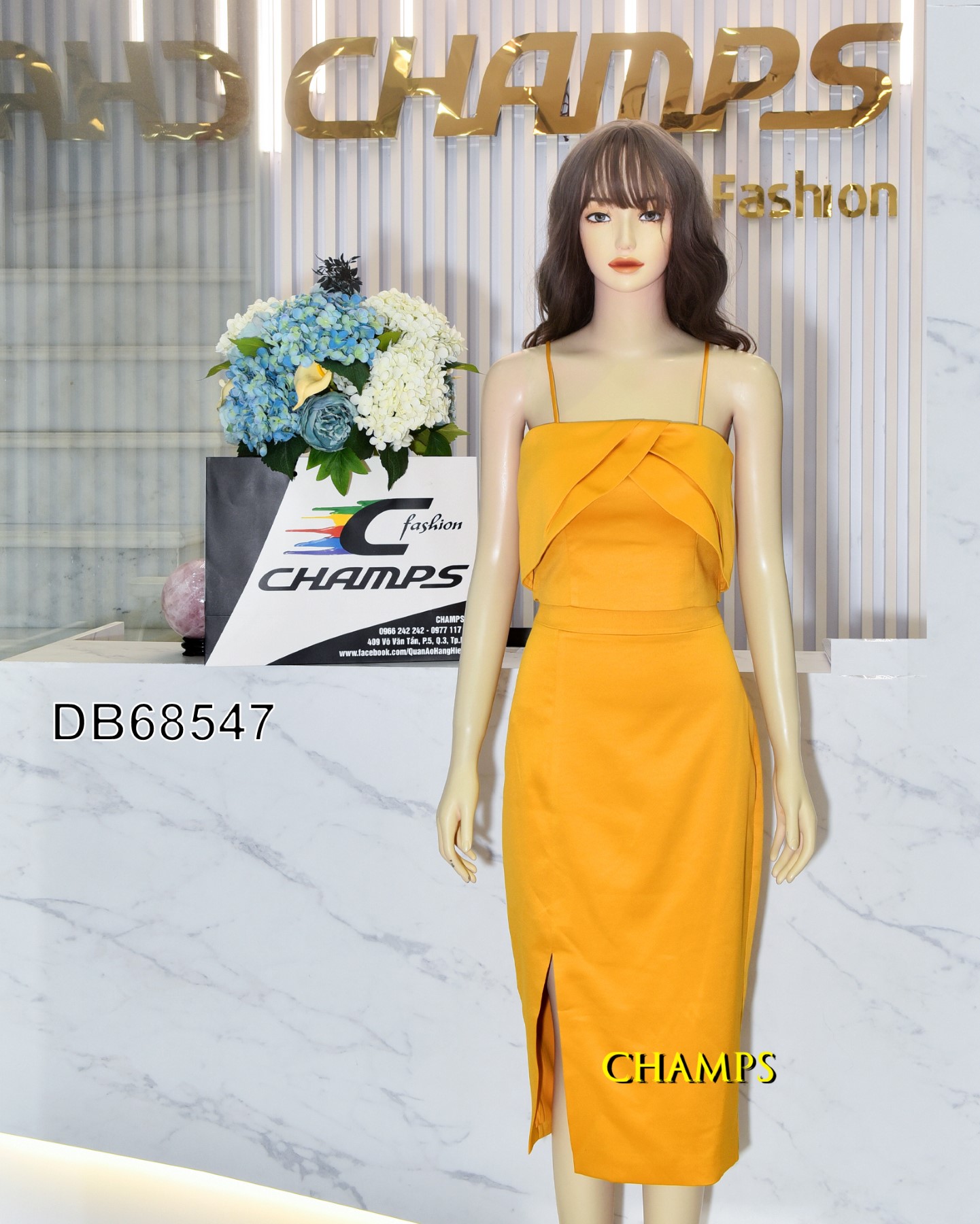 BỘ 2 DÂY NƠ +CV DÀI ÔM VÀNG 68547