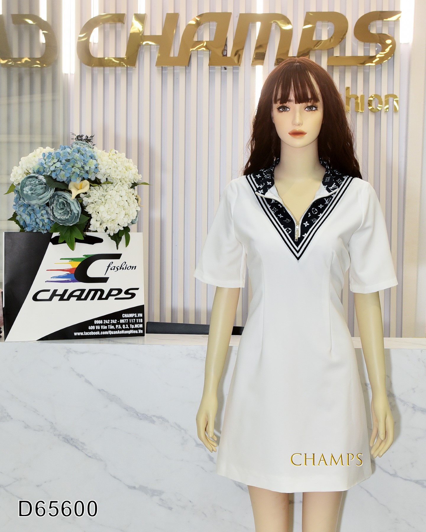 ĐẦM TRẮNG PHỐI LV 65600