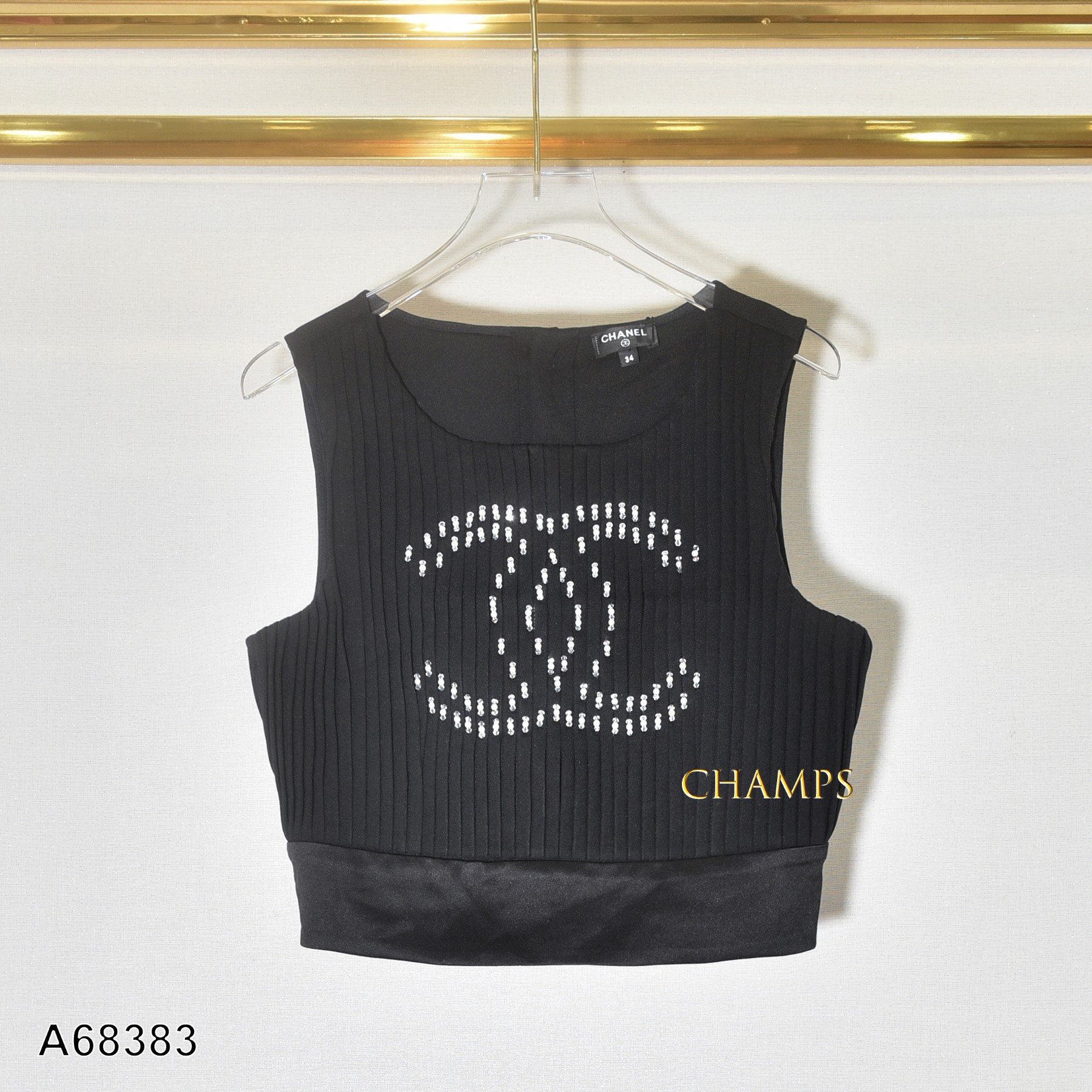 ÁO LEN ĐEN ĐÍNH HẠT 68383