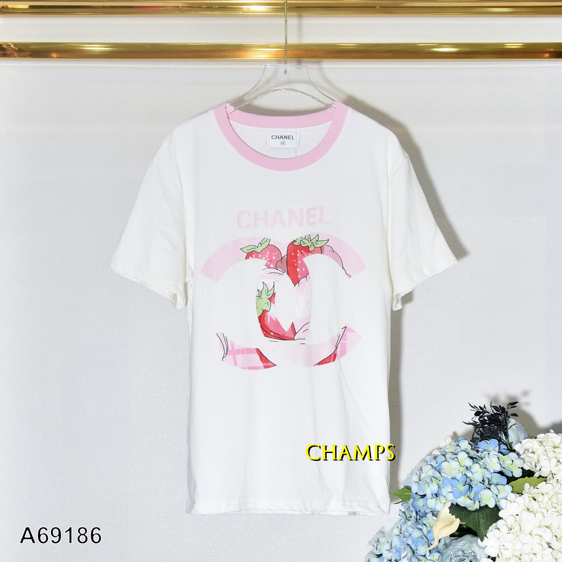 ÁO THUN TRẮNG CHANEL 69186