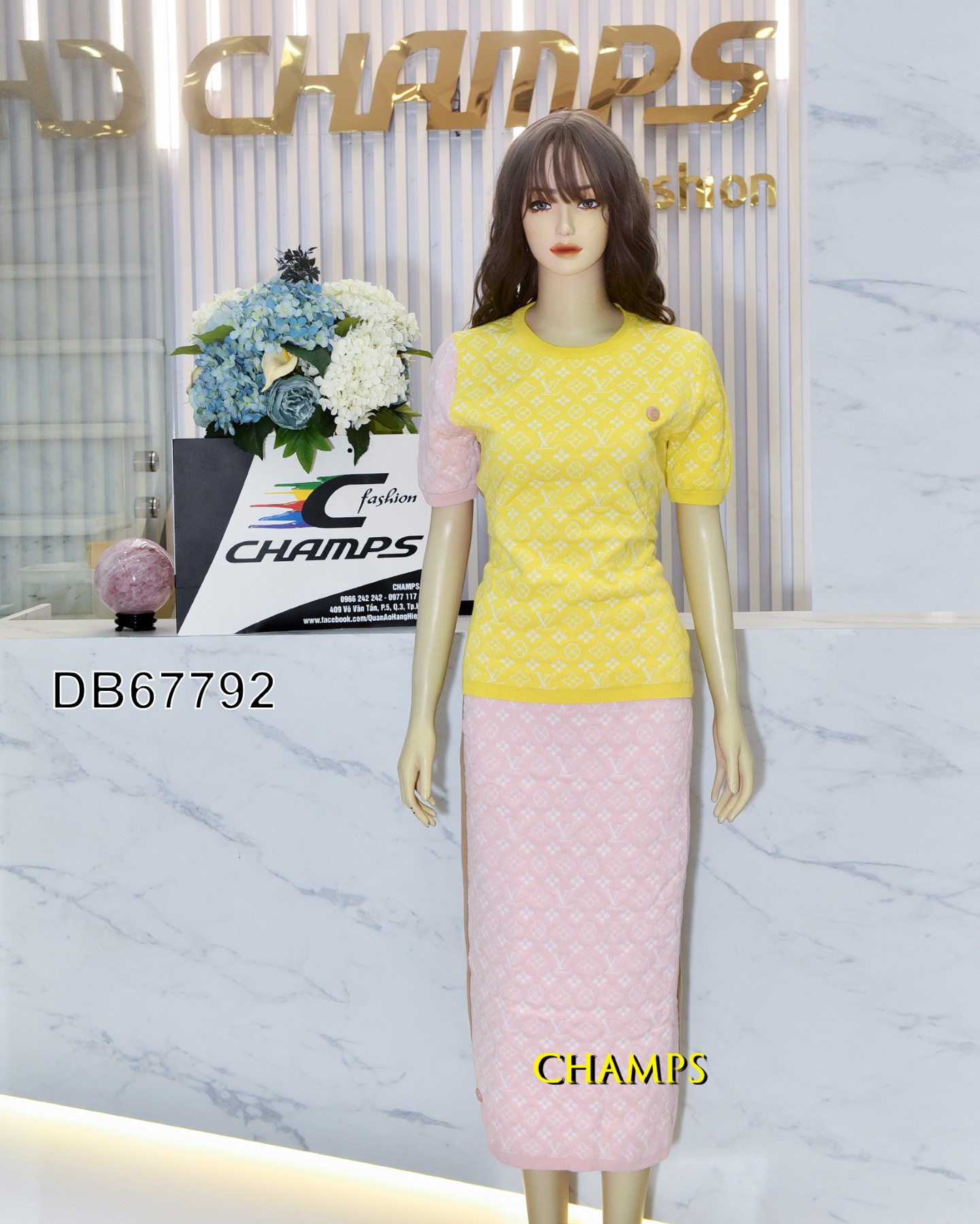 BỘ LEN LV VÀNG +CV DÀI 67792