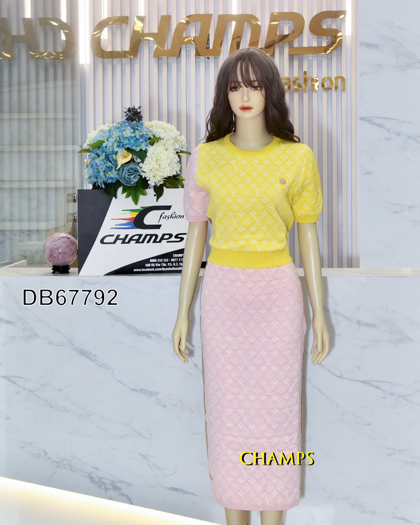 BỘ LEN LV VÀNG +CV DÀI 67792