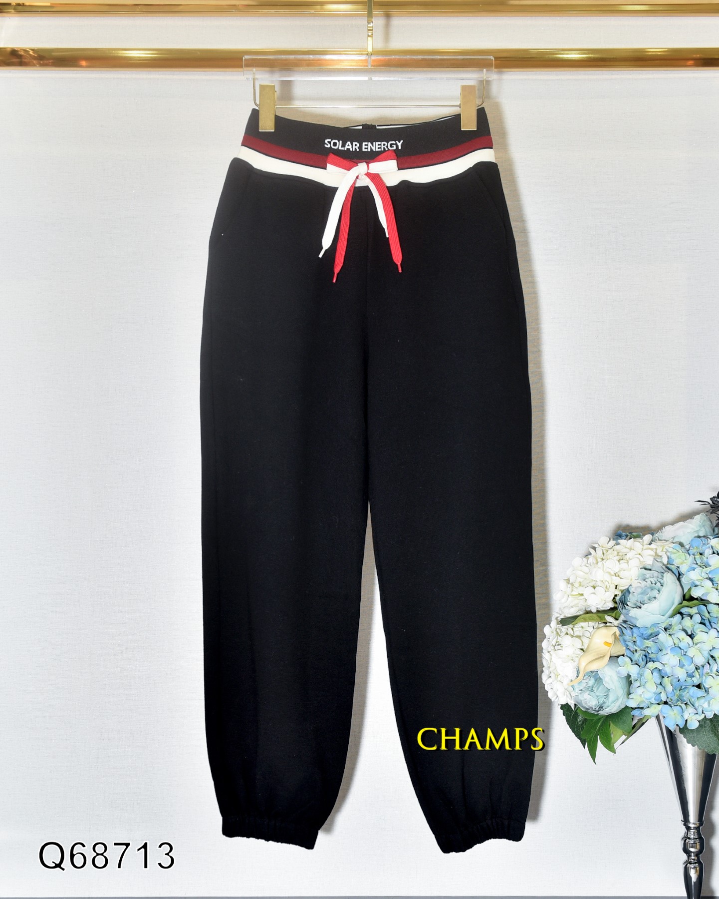 QUẦN THUN ĐEN LƯNG VIỀN 68713