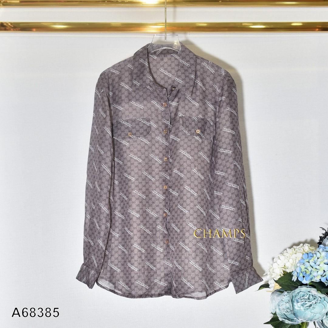 ÁO SƠ MI NÂU 68385