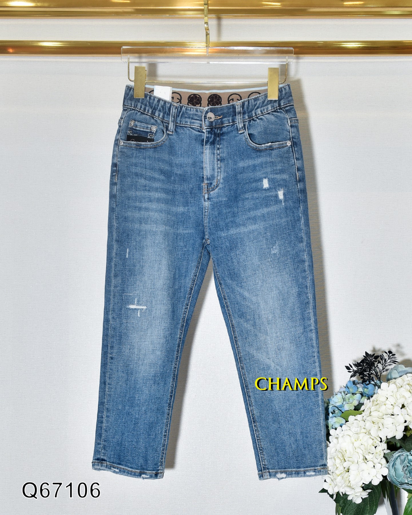 QUẦN JEAN XANH 75F 68106
