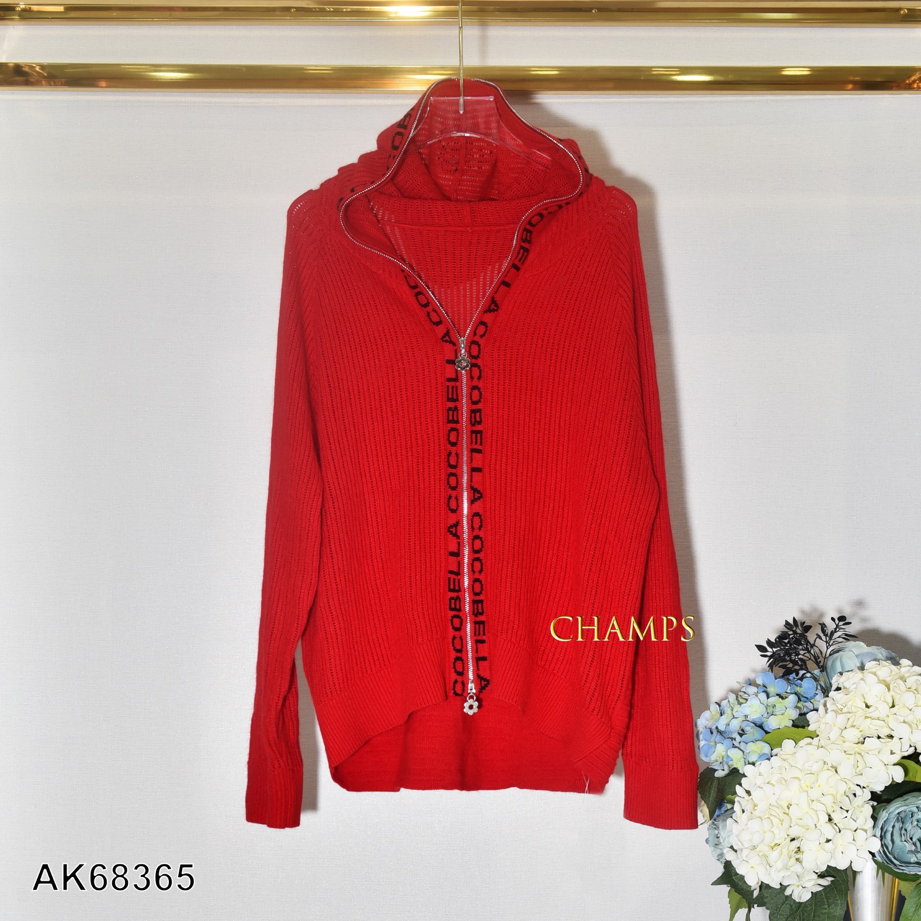 ÁO KHOÁC LEN NÓN CƯỜM CHANEL 68365