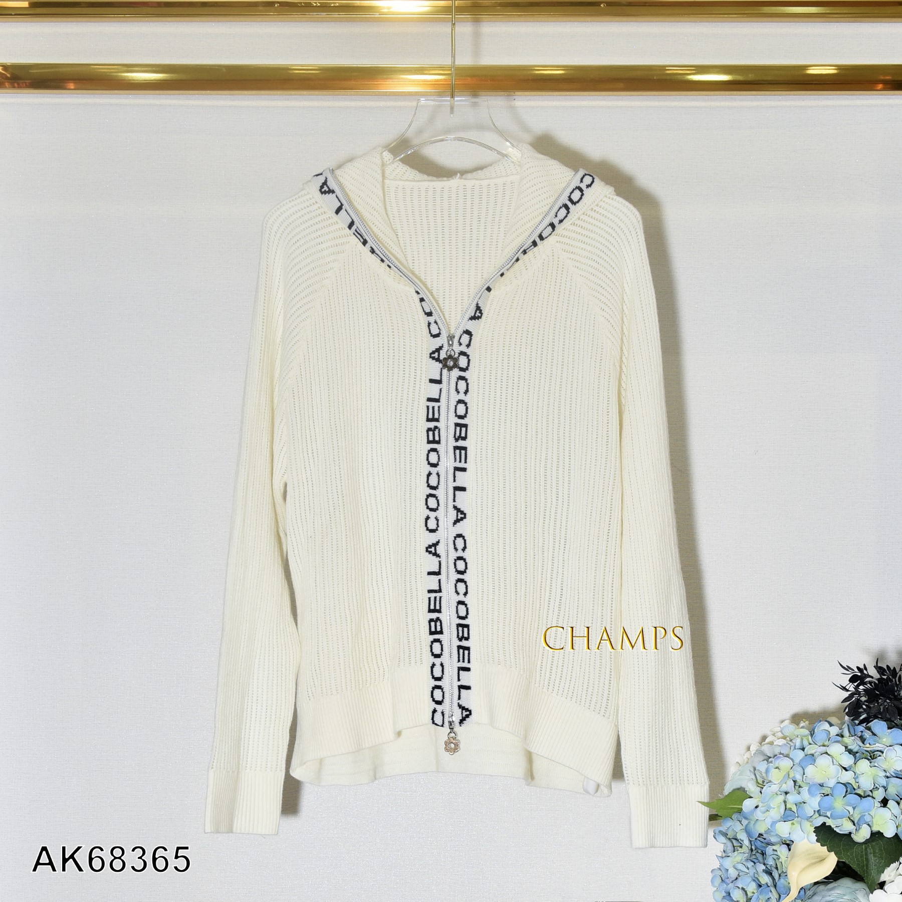 ÁO KHOÁC LEN NÓN CƯỜM CHANEL 68365