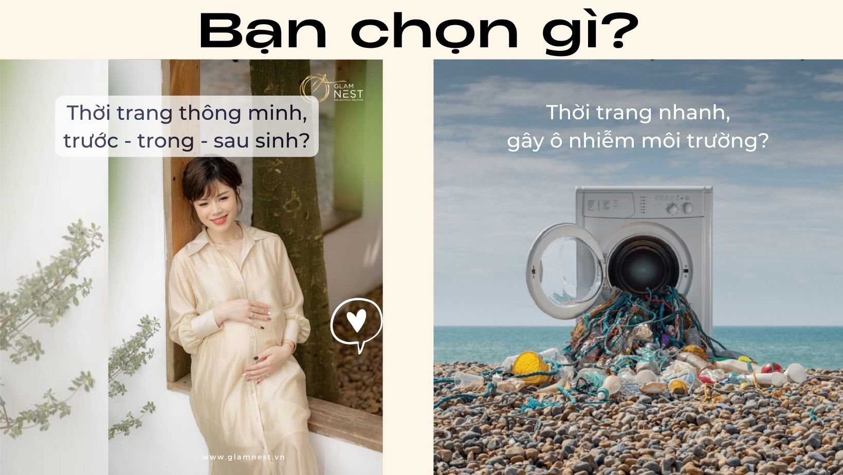 CHÚNG MÌNH NGAY TỪ ĐẦU ĐÃ XÁC ĐỊNH SẼ HƯỚNG TỚI THỜI TRANG BỀN VỮNG.