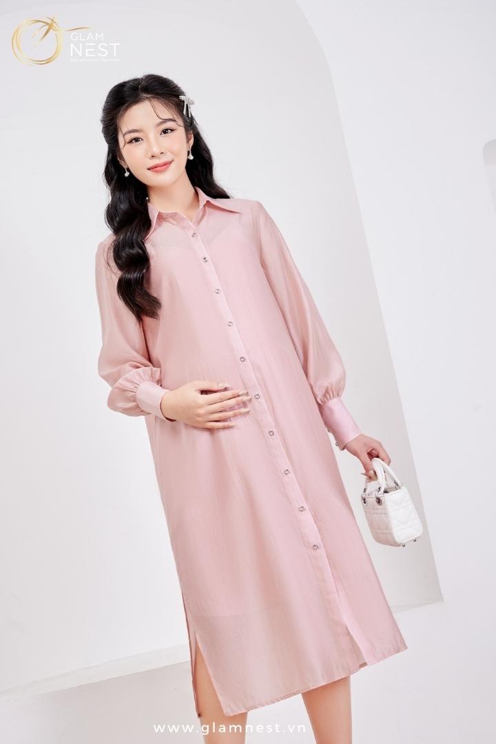Hebe Dress (Váy sơmi tơ Nhật)
