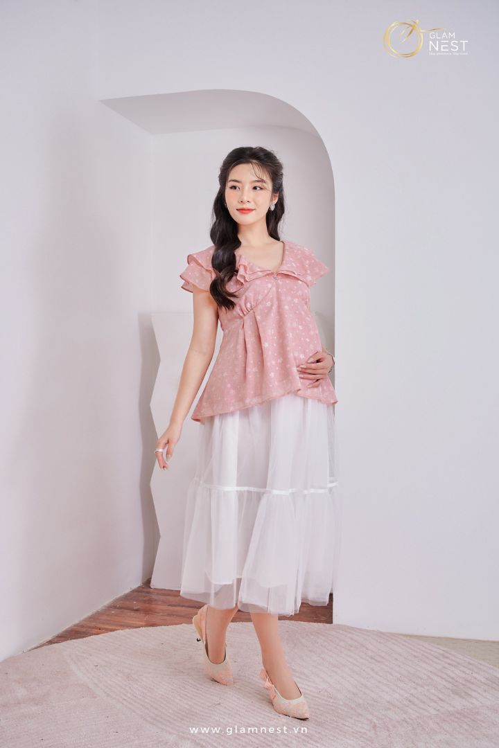 Lyna Shirt (Áo Cổ Cánh Tiên)