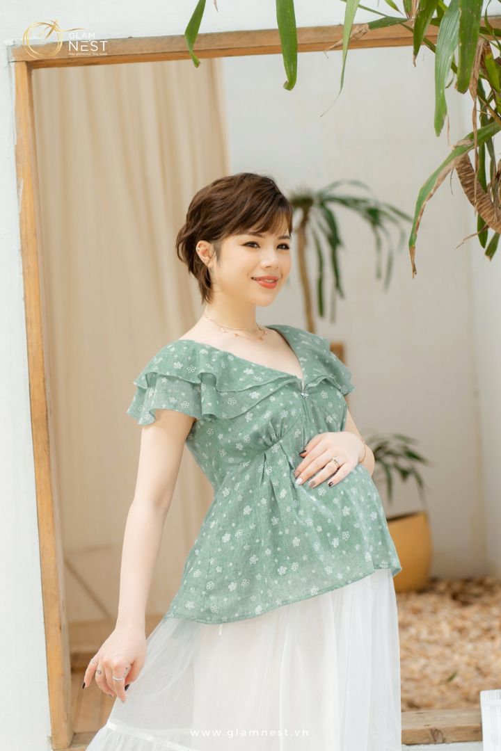 Lyna Shirt (Áo Cổ Cánh Tiên)