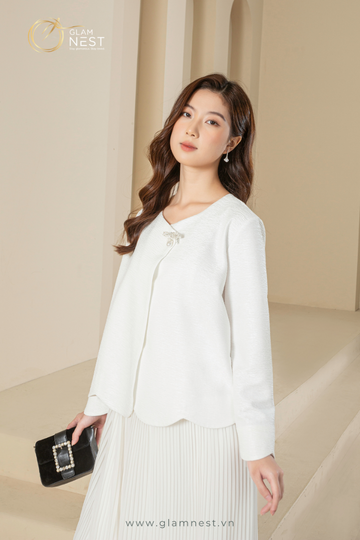 Áo khoác Clara (kèm ghim cài)