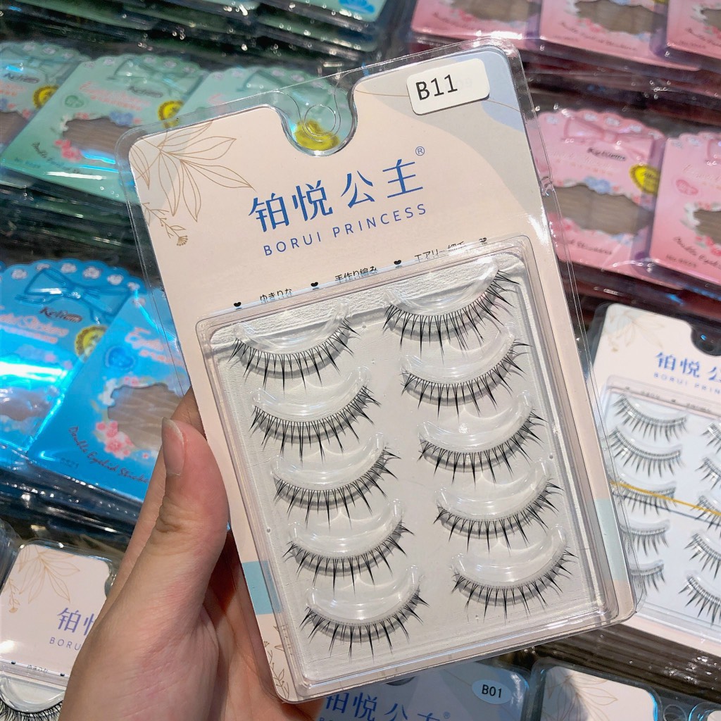 Mi Giả 5 Cặp Borui Princess