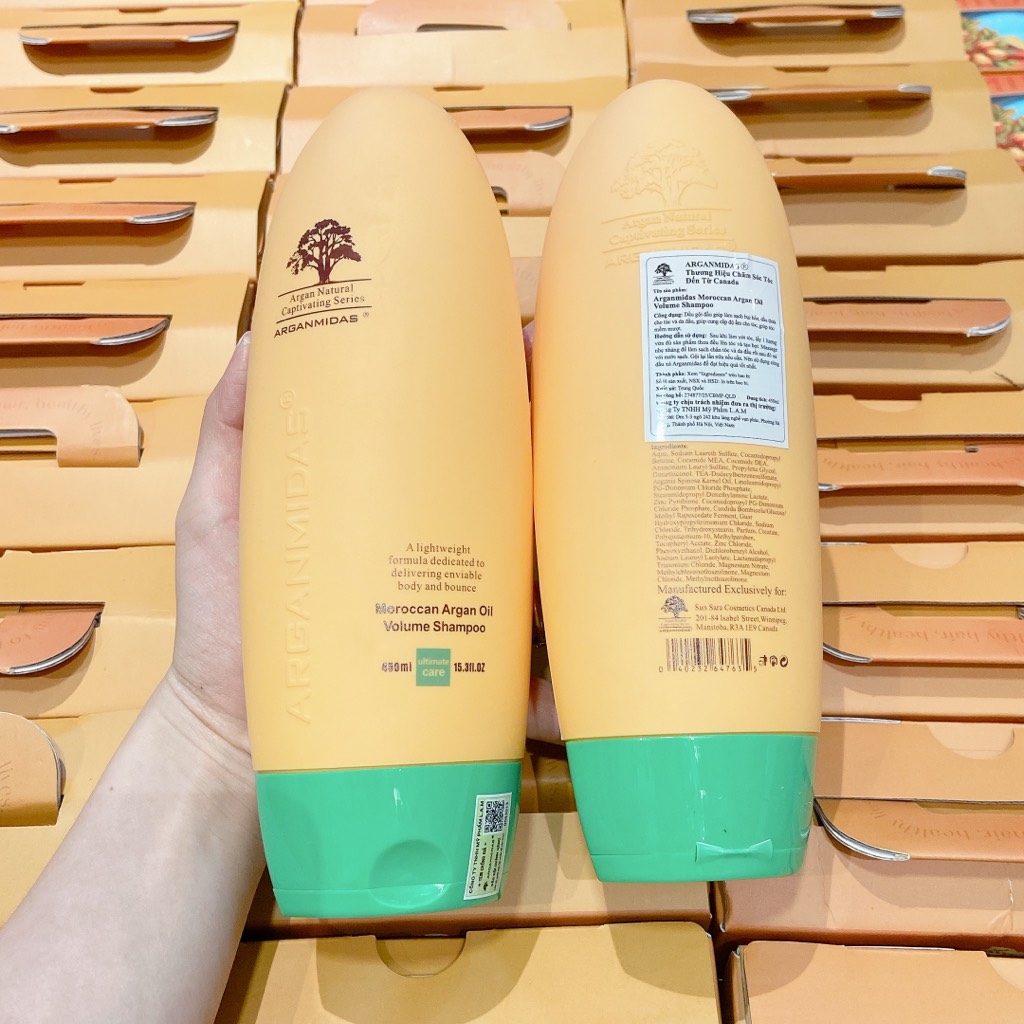 Dầu gội Arganmidas 450ML