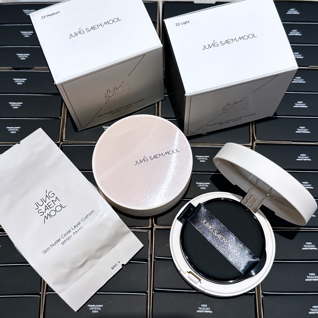 Cushion Jung Seam Mool Skin Nuder Cover Layer