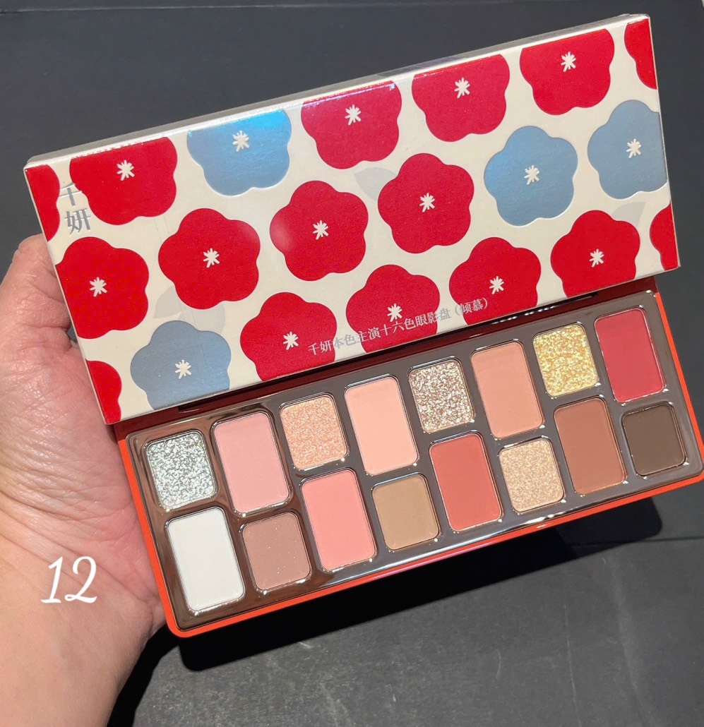 Bảng Mắt Cheeryep True Qianyan 16 ô