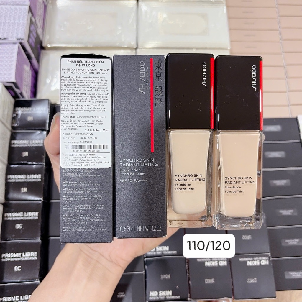 VAT - Nền Shiseido Synchro Skin Radiant Lifting 30ml CT