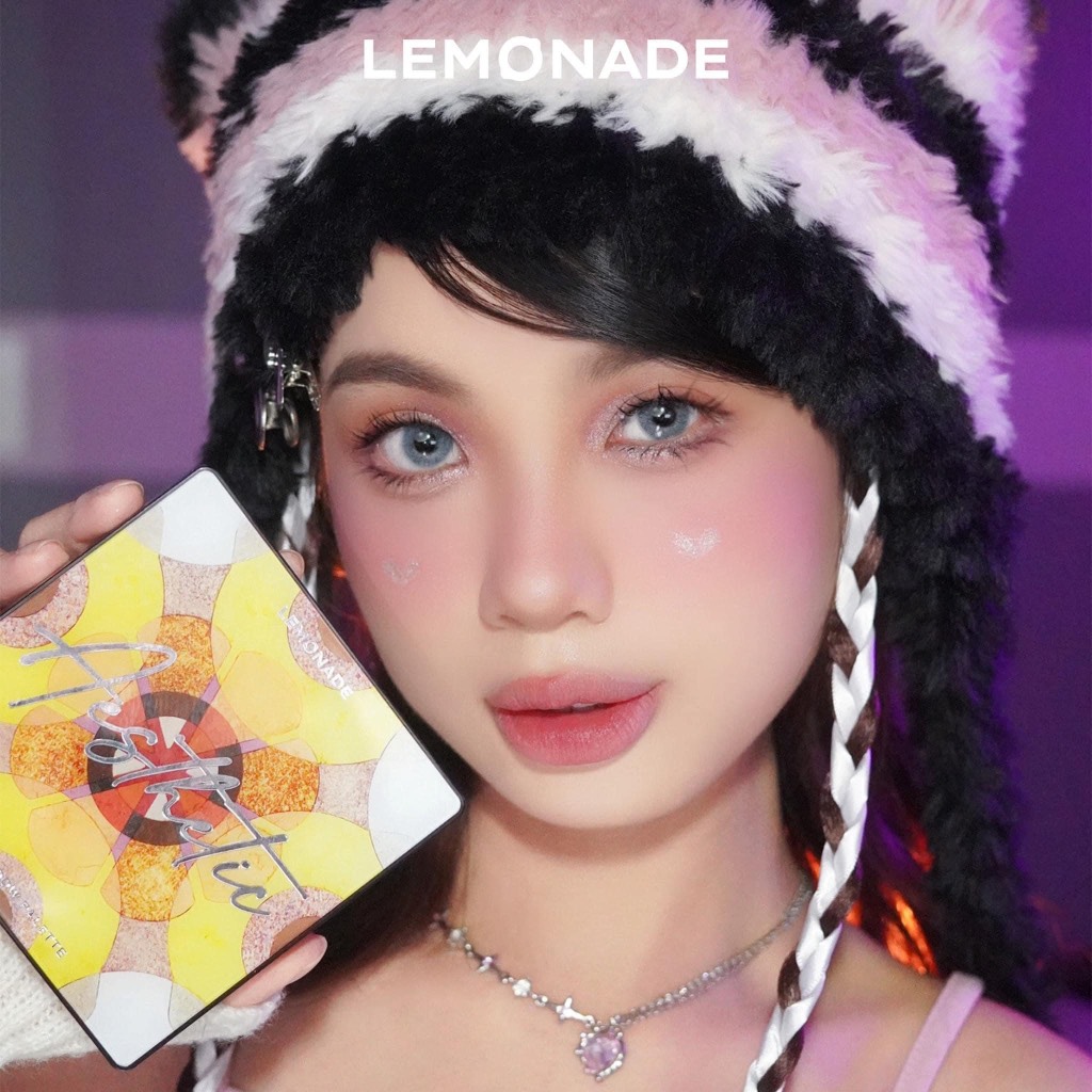 Bảng Mắt Lemonade Aesthetic Eyeshadow Palette Version 2 16 ô