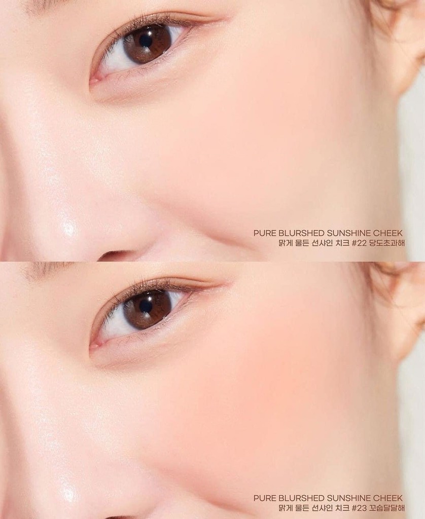 Má hồng Peripera Pure Sunshine Cheek