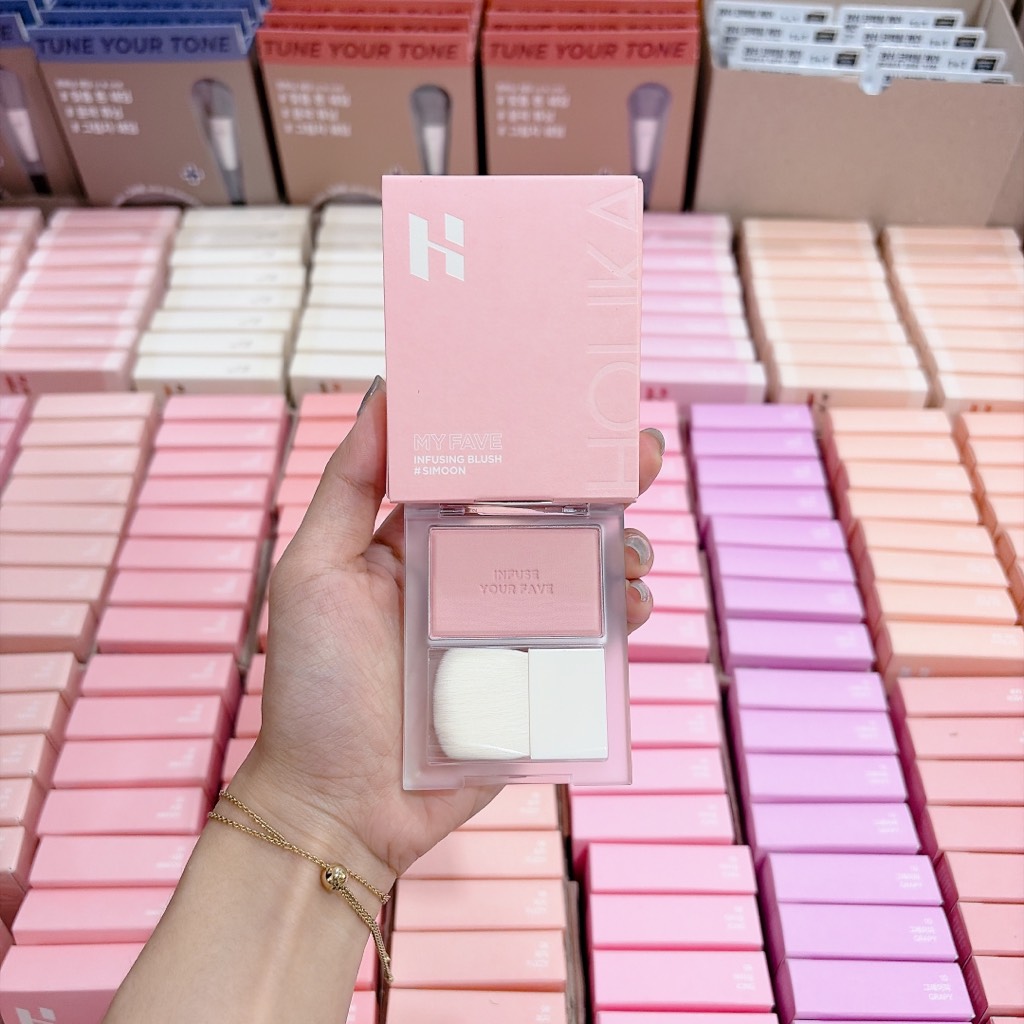 VAT - [ PEONYNK ] Má Hồng HOLIKA HOLIKA My Fave Infusing Blush 5.5g
