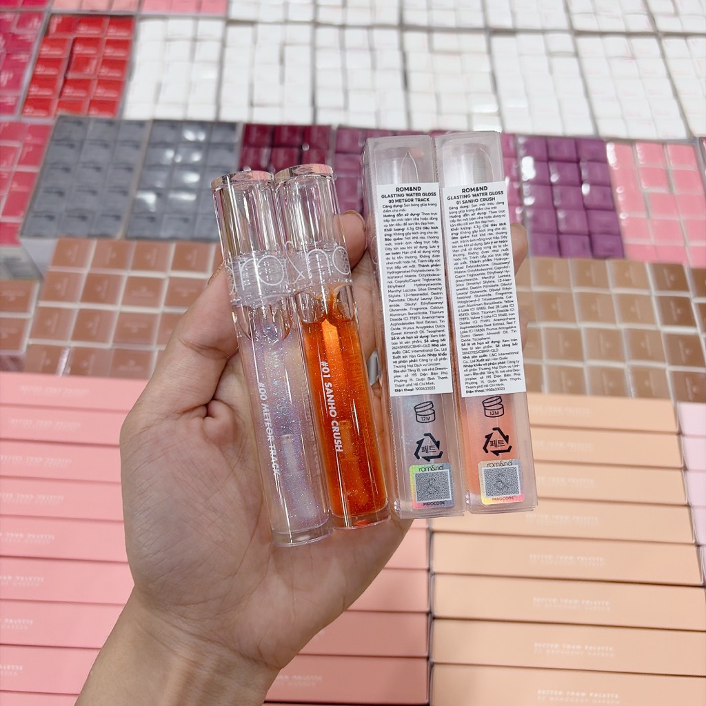 Son bóng ROMAND Glasting Water Gloss CT