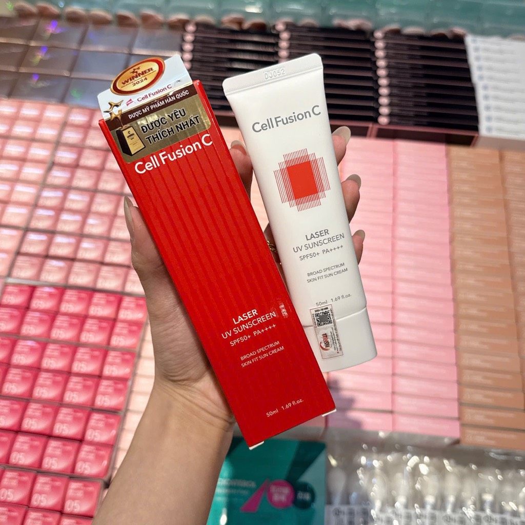 Kem Chống Nắng Cell Fusion C Sunscreen 100 50ml SPF 50 ( Mẫu Mới )