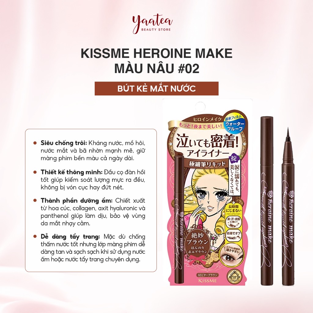 Kẻ Mắt Kiss Me Heroin Bản Cũ