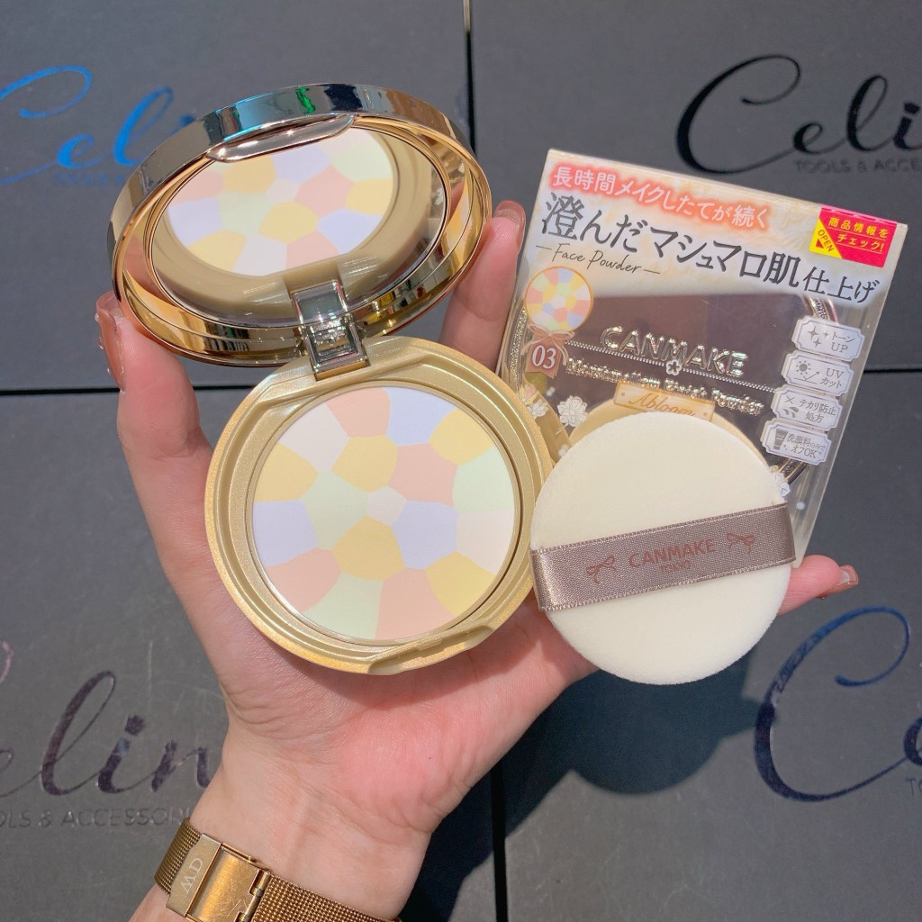 Phấn Nén Đa Sắc CANMAKE SPF19 ( VÀNG )