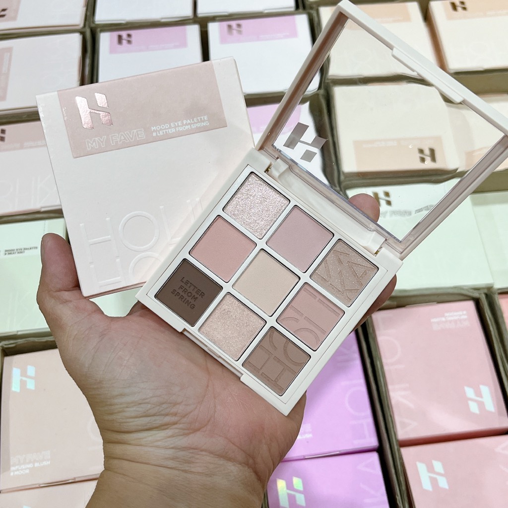 VAT - [ PEONYNK ] Bảng Mắt HOLIKA HOLIKA My Fave Mood Eye 9 ô