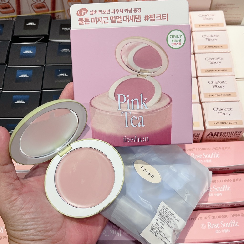 Set Má Hồng Kem Freshian + Gift