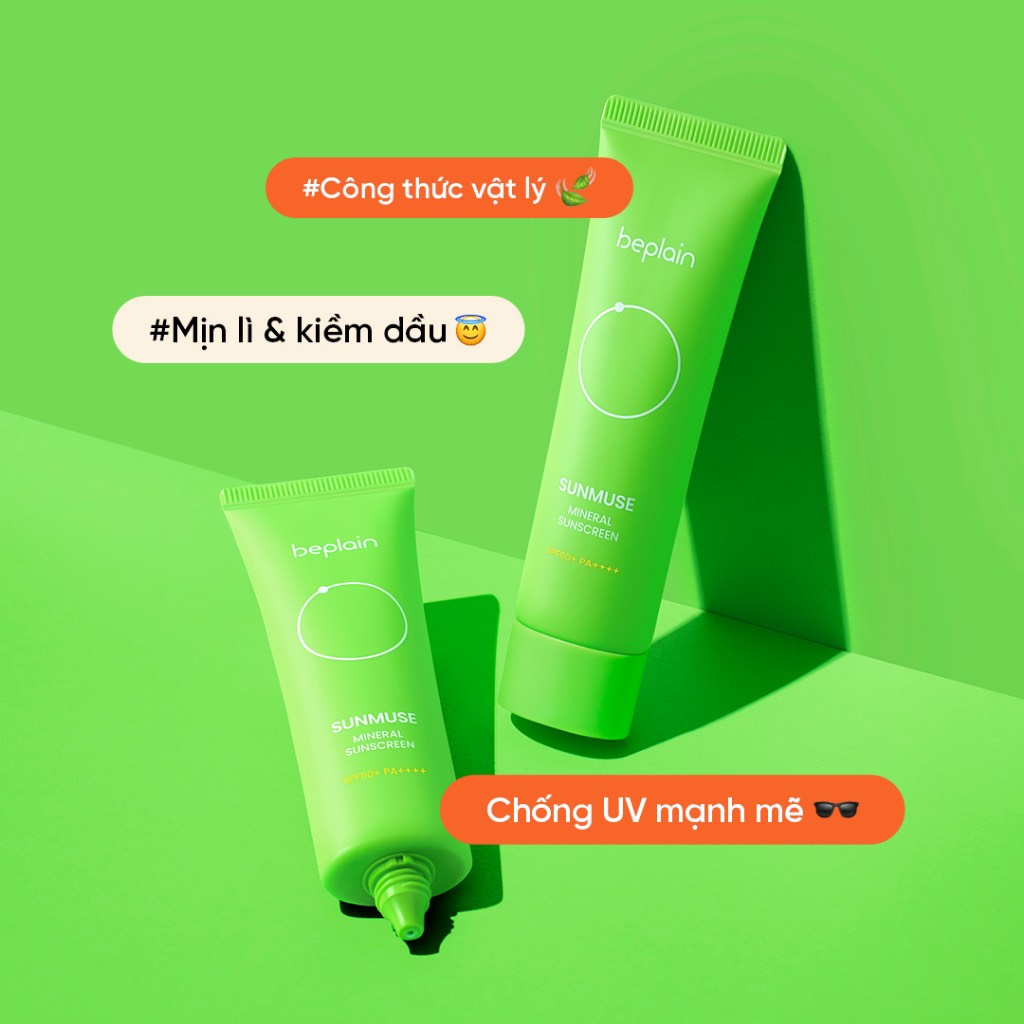 KCN Beplain Sunmuse SPF50+ 50ml
