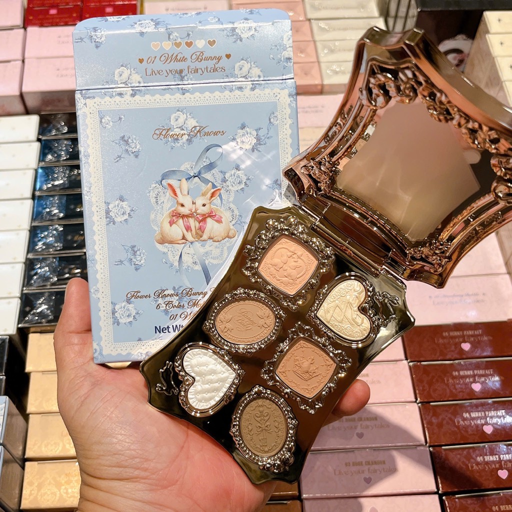 Bảng Mắt Flower Knows Bunny Garden 6.5g